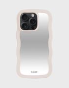 Holdit - Beige - Wavy Case iPhone 15 Pro Max Mirror