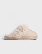 Hunkemöller - Beige - Lowan Fake Fur Mule