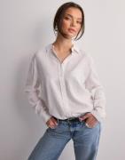 Vero Moda - Vit - Vmlinn Ls Shirt Wvn Noos