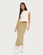 Only - Beige - Onlmalfy Long Cargo Skirt Pnt