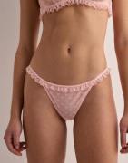 Nelly - Rosa - Heart Mesh Thong