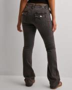 True Religion - Grå - Becca Mr Bootcut Flap