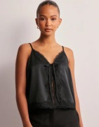 Vero Moda - Svart - Vmlis Strap Tie Top Vma