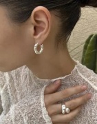 Muli Collection - Silver - Terra Hoop