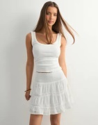 Neo Noir - Vit - Robby S Voile Skirt