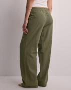 Pieces - Grön - Pcmilano Hw Wide Pant