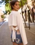 Nelly - Vit - Open Back Tie LS Top
