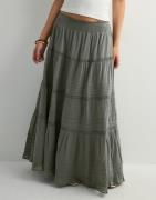 Neo Noir - Grön - Felicia S Voile Skirt