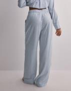 Only - Blå - Onlhannah Sarah Wide Pant