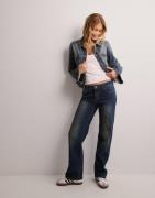 Abrand Jeans - Blå - 99 Low Straight Bria