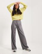 Pieces - Gul - Pcbina Ls O-Neck Knit Bc