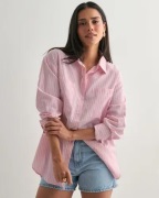 Pieces - Rosa - Pcmelia Ls Loose Shirt Wvn Noos Bc