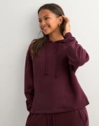 Pieces - Röd - Pcchilli Ls Hoodie Noos Bc