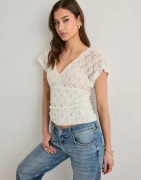 Nelly - Vit - Lace Waist Focus Top