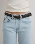 BECKSÖNDERGAARD - Brun - Grain Nola Leather Belt