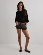 One Teaspoon - Grå - Bandits Lw Dnm Short