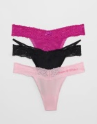 Hunkemöller - Rosa - 3-pack Ulv String