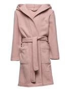 Bathrobe Morgonrock Badrock Pink En Fant