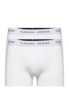 Casual Friday Cfnorh Logo 2-Pack Bamboo Trunks Vit