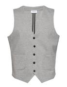 Lindbergh Superflex Knitted Waistcoat Grå