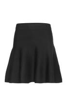 Triny Merino Skirt Kort Kjol Black Ella&il