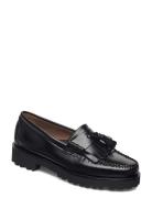 Gh Weejun 90 Esther Kiltie Loafers Låga Skor Black G.H. BASS