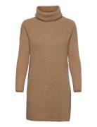 ONLY Onljana L/S Cowlnck Dress Wool Knt Noos Brun