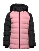 Ski Jacket Quilted, Af10.000 Fodrad Jacka Multi/patterned Color Kids