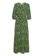 Fqlesandra-Dress Maxiklänning Festklänning Green FREE/QUENT