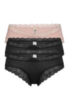 Brief 3 P Cotton Maternity Br Trosa Brief Tanga Pink Lindex