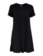 Onlmay Life S/S Pocket Dress Jrs Kort Klänning Black ONLY