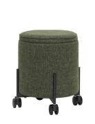 Contain Puf Home Furniture Pouffes Green Hübsch