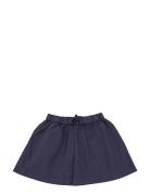 Classic Crisp Poplin Skirt Dresses & Skirts Skirts Short Skirts Navy C...