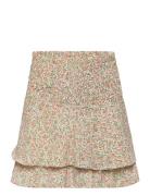 Mynte Flo Skirt Dresses & Skirts Skirts Short Skirts Multi/patterned G...
