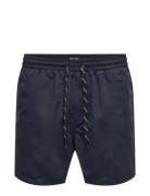 ONLY & SONS Onsted Life Swim Short Gw 1832 Marinblå