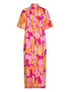 Yasfilippa 2/4 Long Shirt Dress S. Maxiklänning Festklänning Multi/pat...