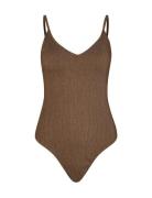 Becksöndergaard Lyx Bea Swimsuit Brun