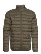 Kronstadt Bo Light High Neck Jacket Khaki Green