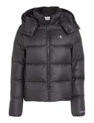 Calvin Klein Jeans Mw Down Archetype Short Puffer Svart