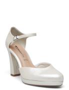 Women Court Sho Shoes Heels Pumps Classic Silver Tamaris