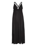 Rosa Dress Maxiklänning Festklänning Black AllSaints