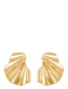 Enamel Copenhagen Wave Earring Guld