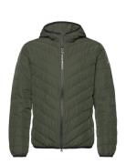 Down Jacket Fodrad Jacka Green EA7