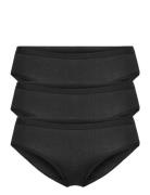 Lindex Brief 3 Pack Carin Bikini Reg Svart