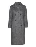Sltenerife Double Breasted Coat Outerwear Coats Winter Coats Black Soa...