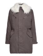 Kidea Coton Lave Outerwear Coats Winter Coats Grey Zadig & Voltaire