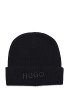 Social_Hat Accessories Headwear Beanies Black HUGO