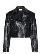2Nd Torino - Leather Shine Läderjacka Skinnjacka Black 2NDDAY