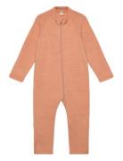 Jumpsuit - Soft Wool Jumpsuit Orange CeLaVi