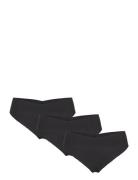 Brief Inv Thong Reg 3Pack Trosa Brief Tanga Black Lindex